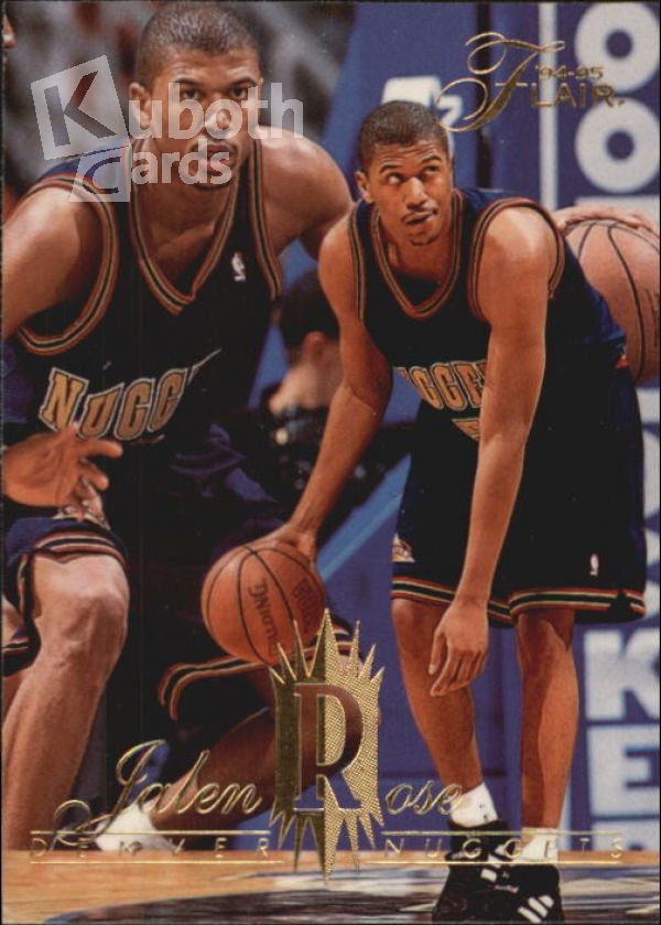 NBA 1994-95 Flair - No 207 - Jalen Rose