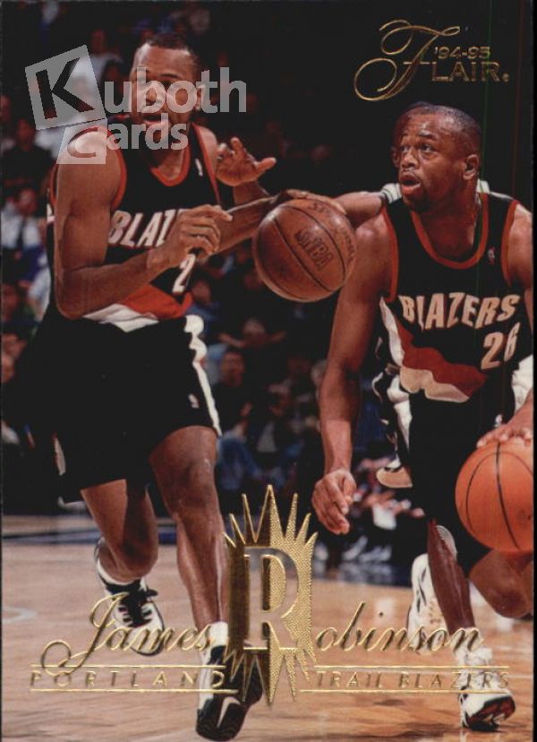 NBA 1994-95 Flair - No 297 - James Robinson