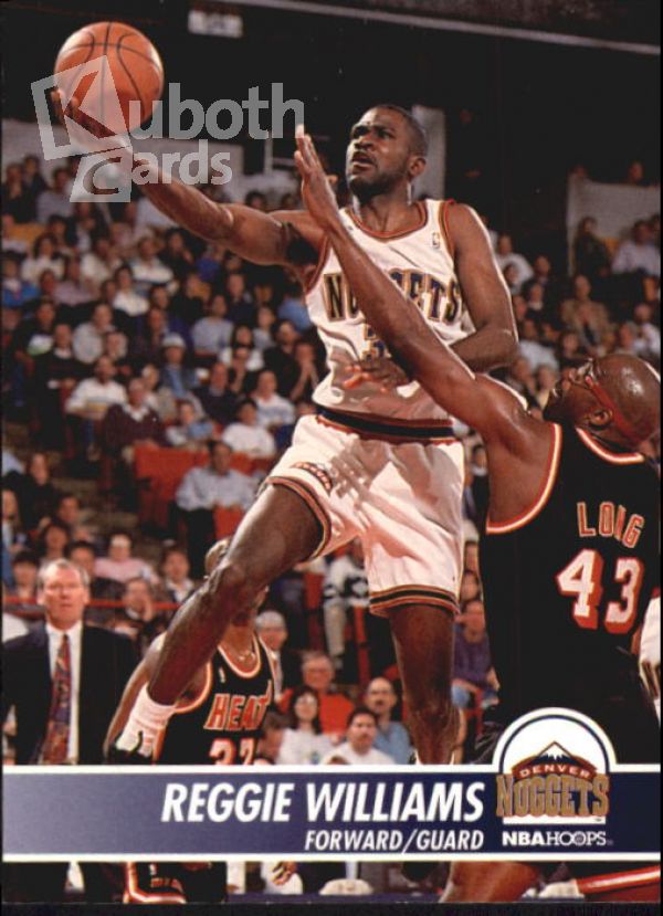 NBA 1994-95 Hoops - No. 55 - Reggie Williams