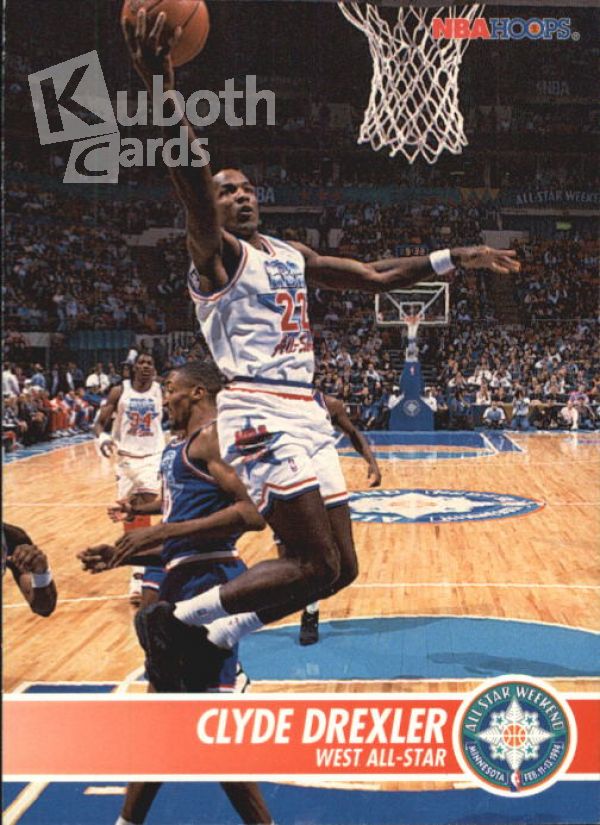 NBA 1994-95 Hoops - No 239 - Clyde Drexler