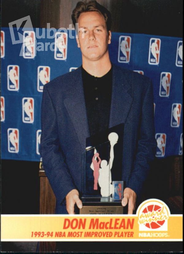 NBA 1994-95 Hoops - No 265 - Don MacLean