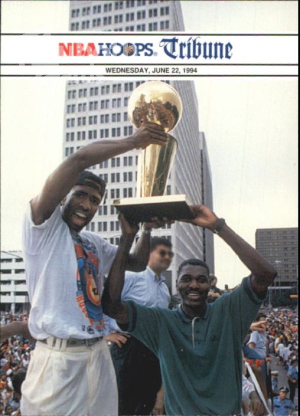 NBA 1994-95 Hoops - No 273 - Hakeem Olajuwon