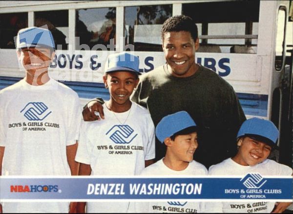 NBA 1994-95 Hoops - No 297 - Denzel Washington