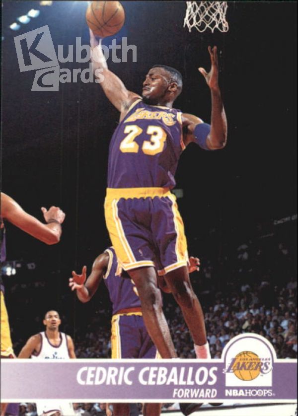 NBA 1994-95 Hoops - No. 338 - Cedric Ceballos