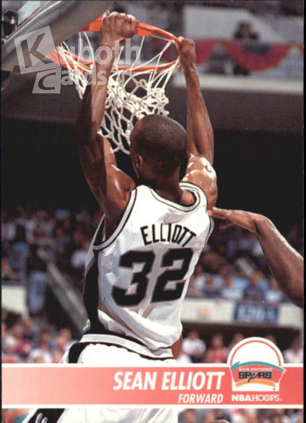 NBA 1994-95 Hoops - No. 370 - Sean Elliott
