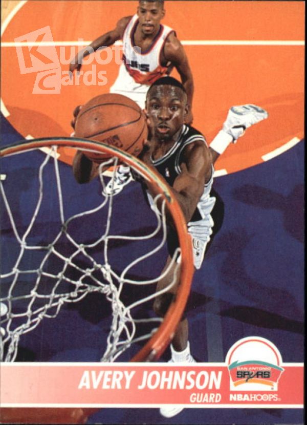 NBA 1994-95 Hoops - No. 371 - Avery Johnson