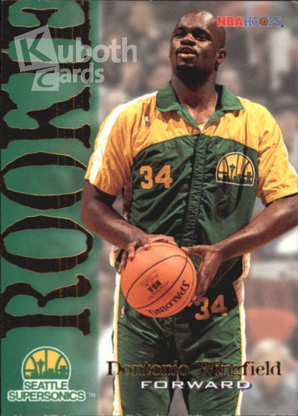 NBA 1994-95 Hoops - No. 375 - Dontonio Wingfield