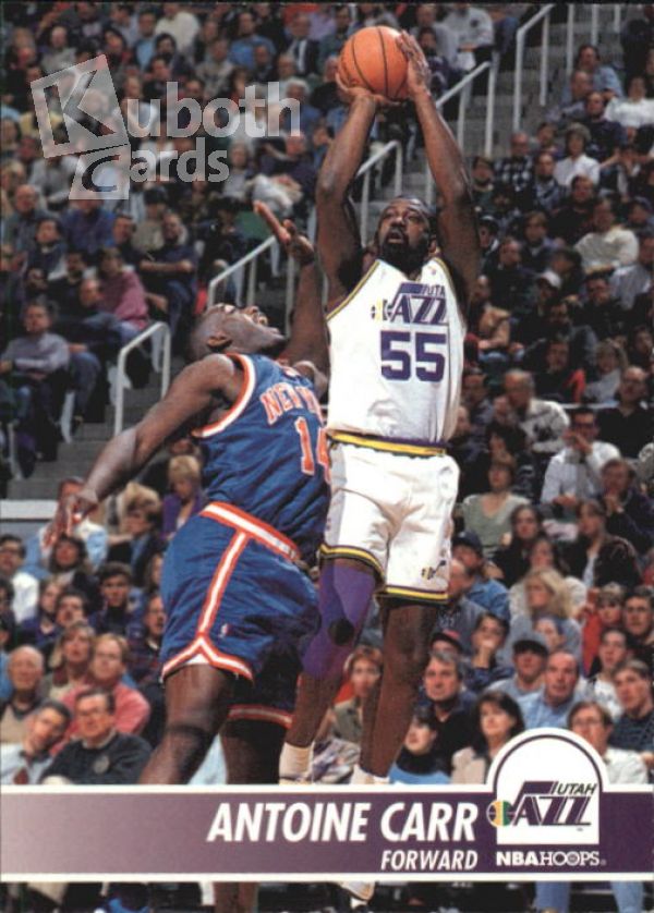 NBA 1994-95 Hoops - No. 376 - Antonio Carr