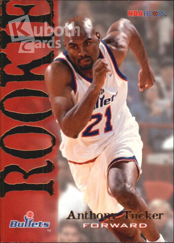 NBA 1994-95 Hoops - No. 381 - Anthony Tucker