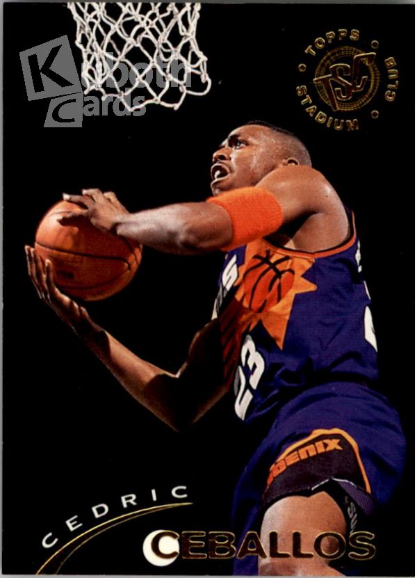 NBA 1994-95 Stadium Club - No. 36 - Cedric Ceballos