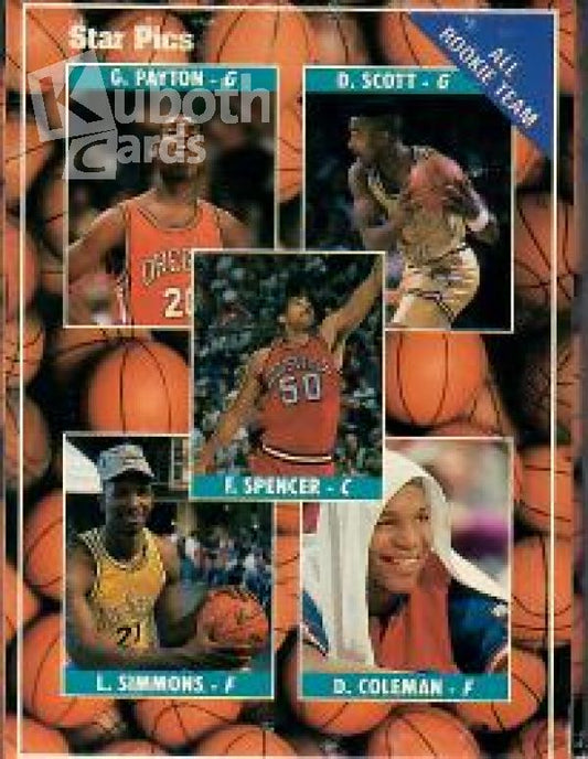 NBA 1990-91 Star Pics Pro Prospects - komplettes Set