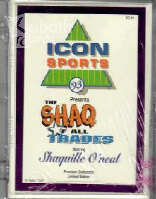 NBA 1992-93 Icon Sports Shaq of all Trades Factory Set mit Silber Umrandung - Shaquille O'Neal