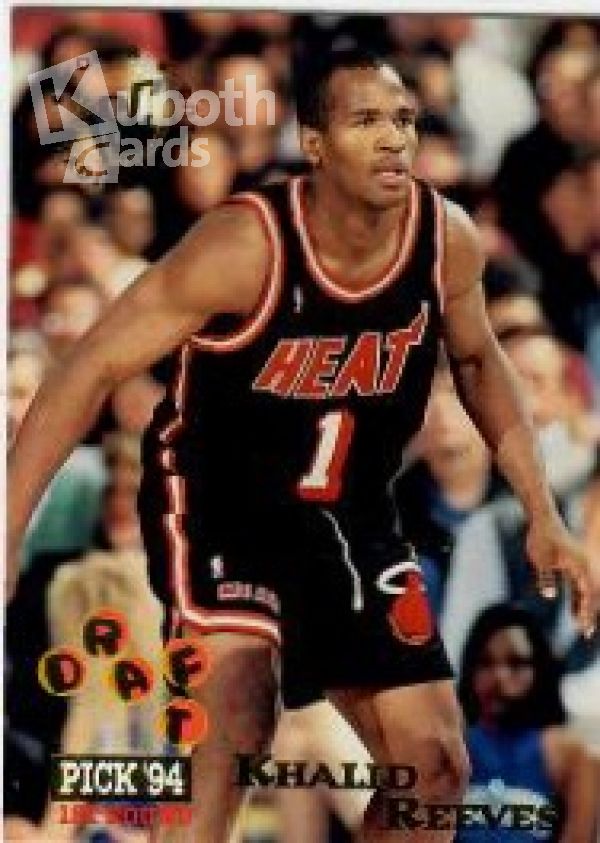 NBA 1994-95 Stadium Club - No. 250 - Khalid Reeves