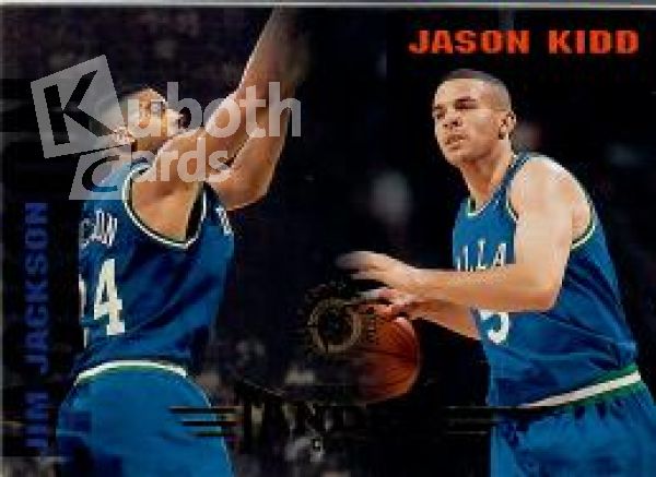 NBA 1994-95 Stadium Club - No. 280 - Jim Jackson / Jason Kidd
