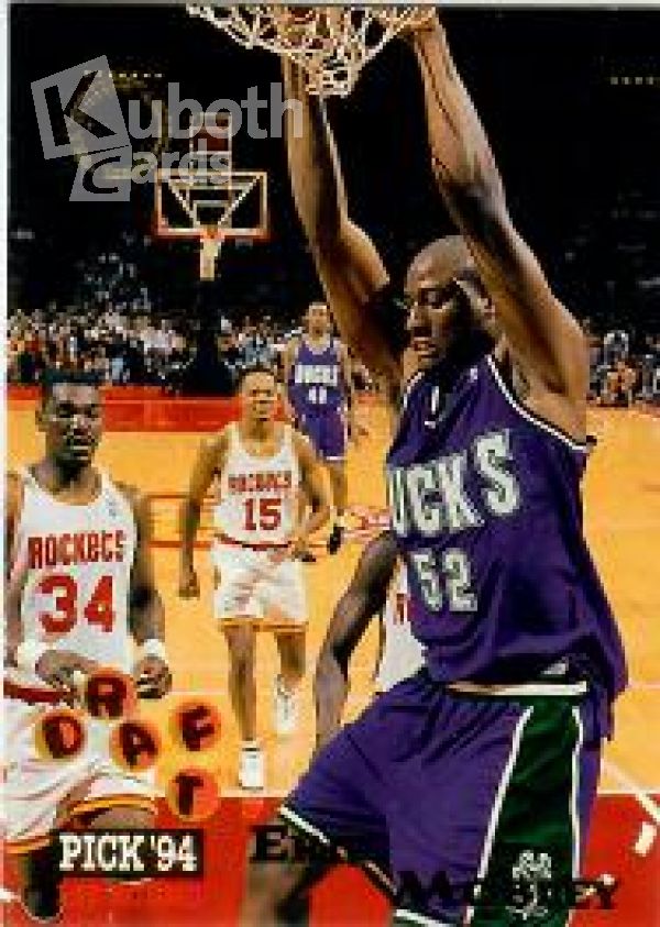 NBA 1994-95 Stadium Club - No. 290 - Eric Mobley