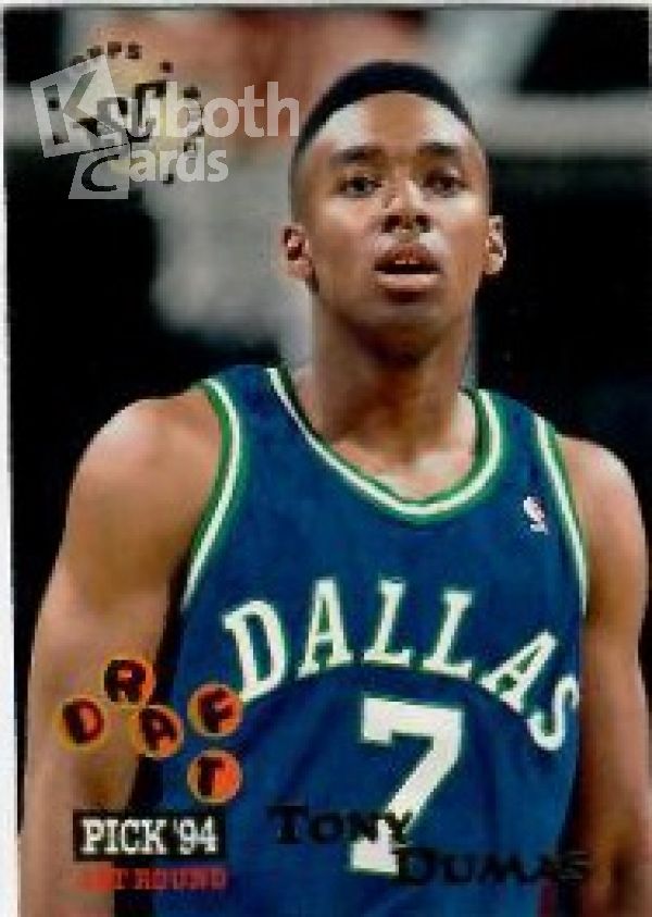 NBA 1994-95 Stadium Club - No. 295 - Tony Dumas