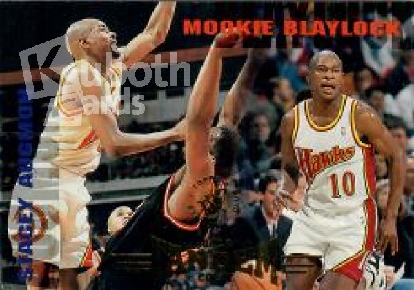 NBA 1994-95 Stadium Club - No. 327 - Stacey Augmon / Mookie Blaylock