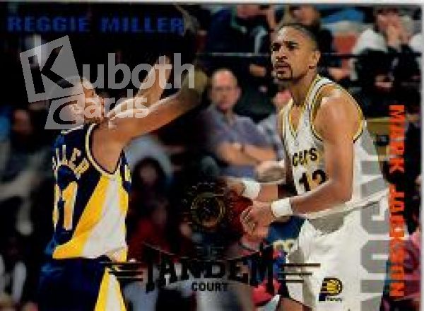 NBA 1994-95 Stadium Club - No. 328 - Reggie Miller / Mark Jackson