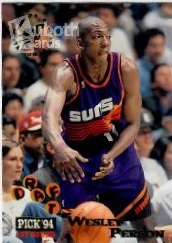 NBA 1994-95 Stadium Club - No. 320 - Wesley Person