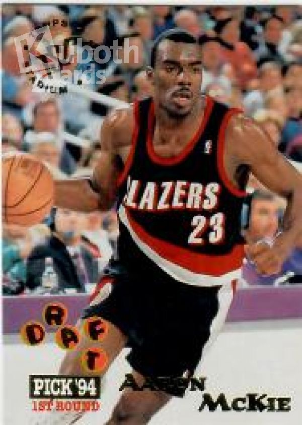 NBA 1994-95 Stadium Club - No. 285 - Aaron McKie