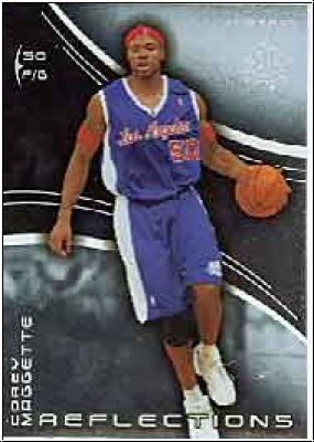 NBA 2003 / 04 Upper Deck Triple Dimensions Reflections - No 37
