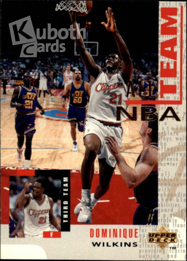 NBA 1994-95 Upper Deck - No 22 - Dominique Wilkins