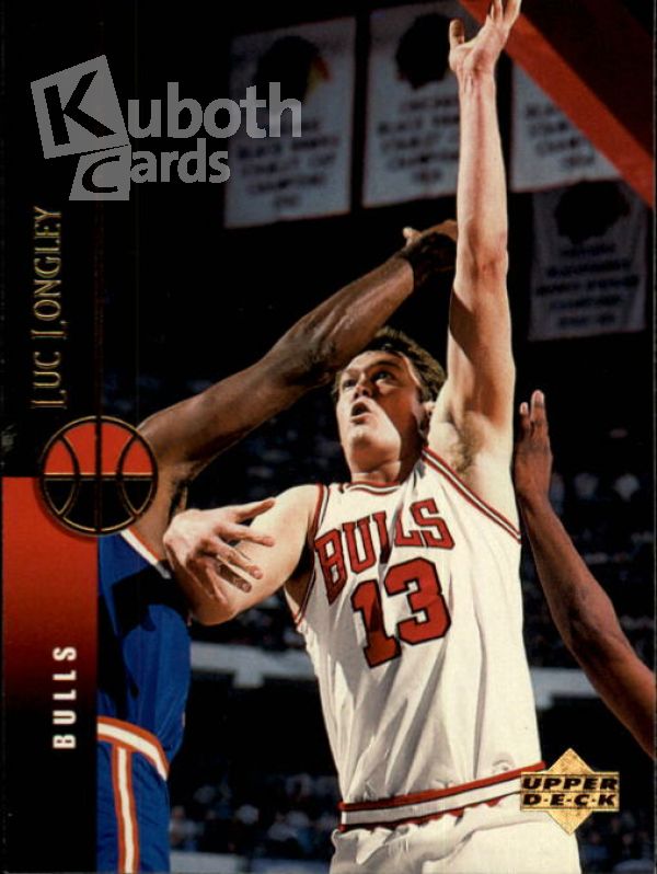 NBA 1994-95 Upper Deck - No 72 - Luc Longley