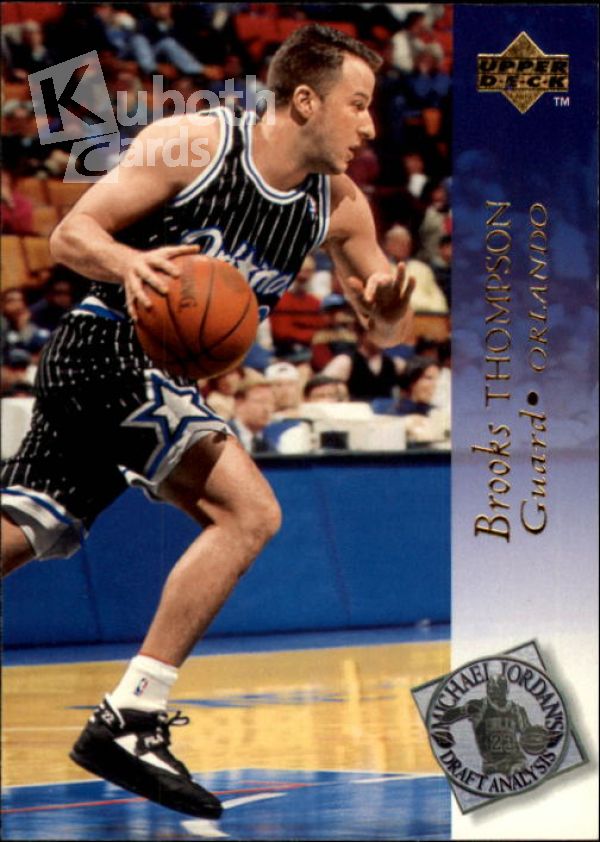 NBA 1994-95 Upper Deck - No. 198 - Brooks Thompson
