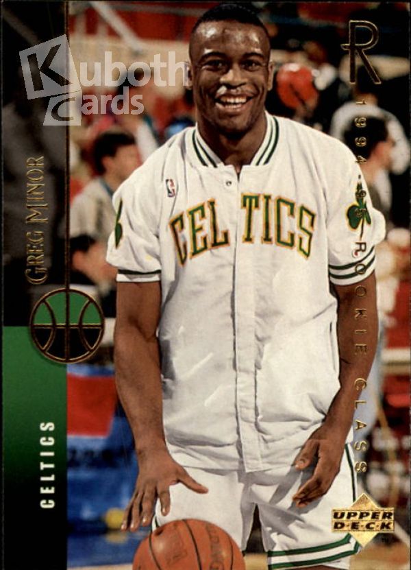 NBA 1994-95 Upper Deck - No 305 - Greg Minor