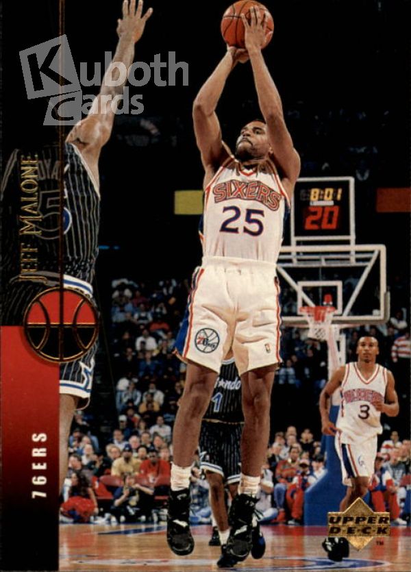 NBA 1994-95 Upper Deck - No. 306 - Jeff Malone