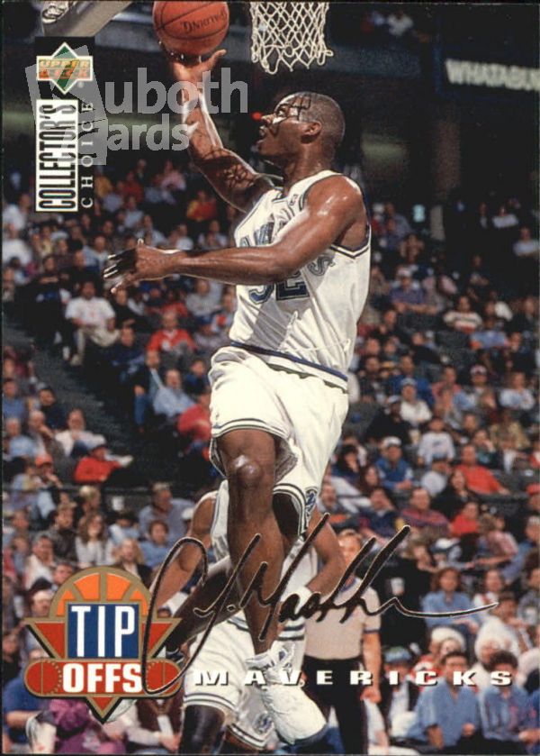 NBA 1994-95 Collector's Choice Silver Signature - No. 171 - Jamal Mashburn