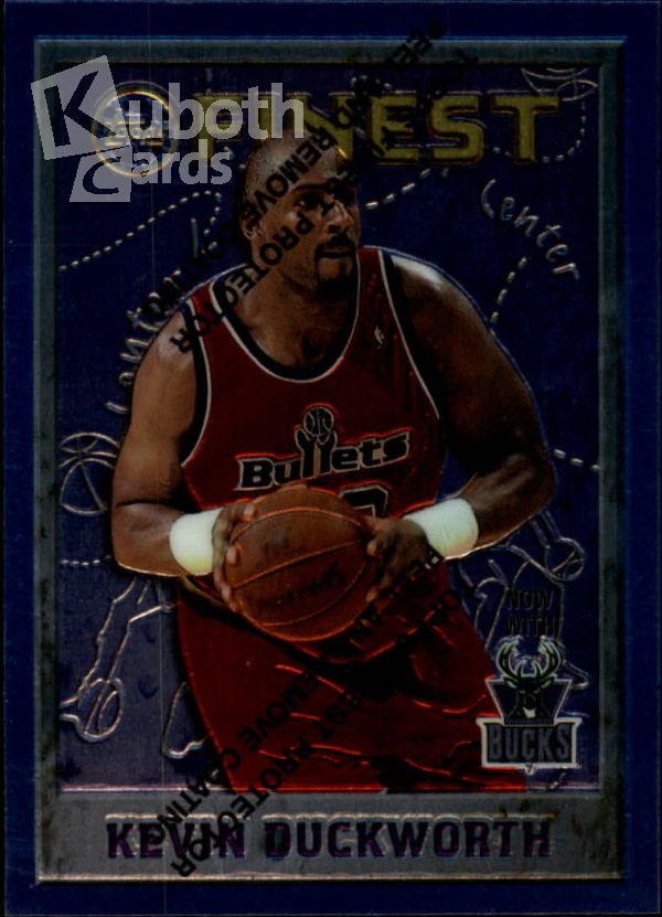 NBA 1995-96 Finest - No 23 - Kevin Duckworth