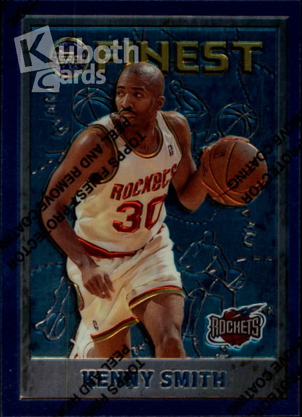 NBA 1995-96 Finest - No 37 - Kenny Smith