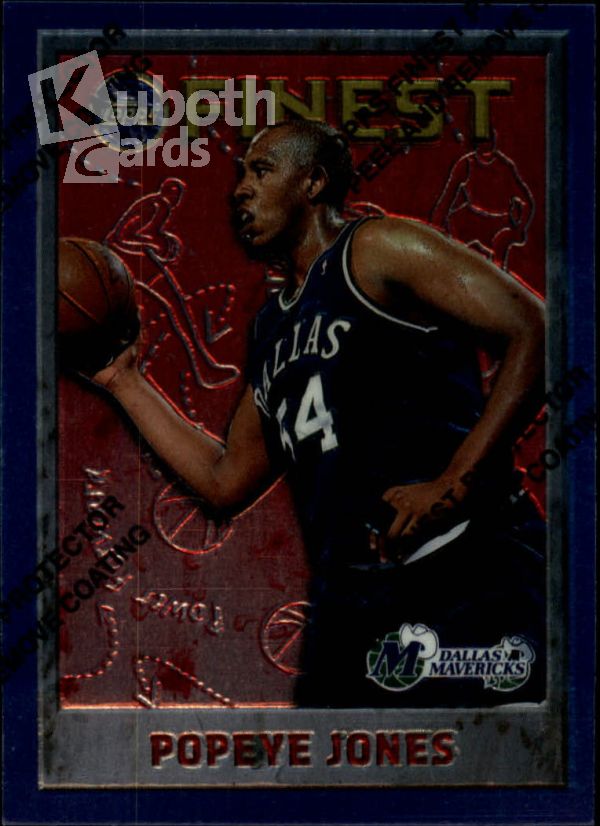 NBA 1995-96 Finest - No 38 - Popeye Jones