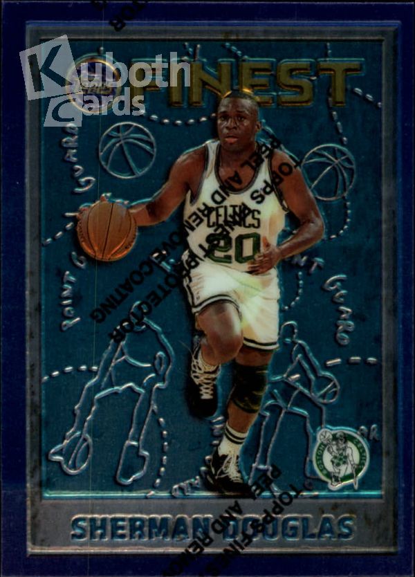 NBA 1995-96 Finest - No 42 - Sherman Douglas