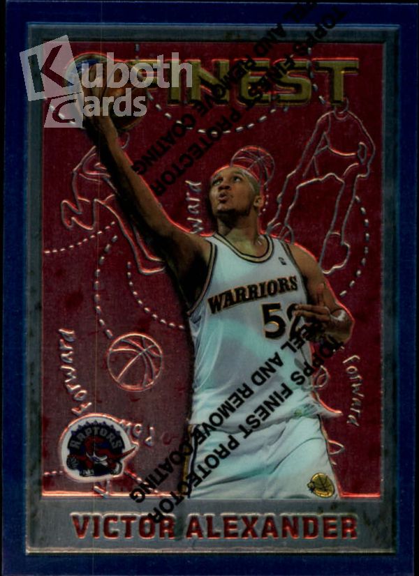NBA 1995-96 Finest - No 57 - Victor Alexander