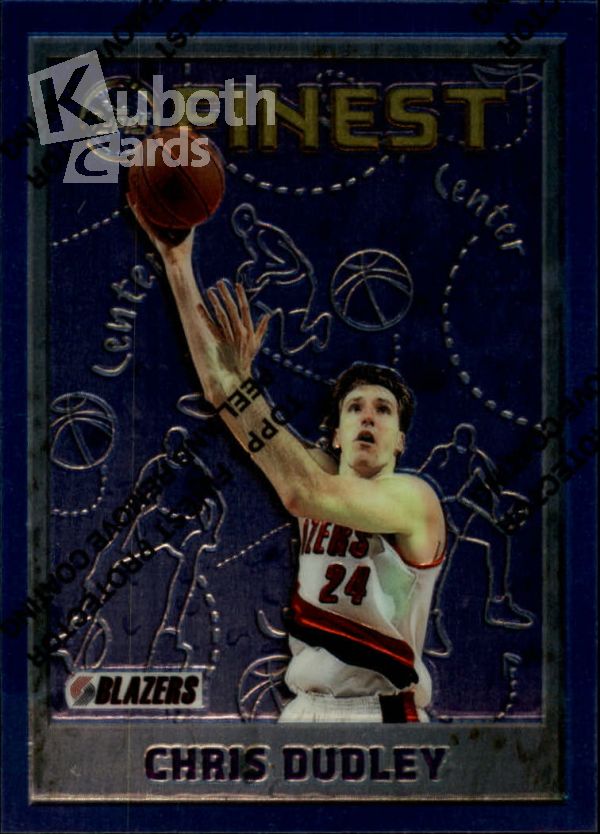 NBA 1995-96 Finest - No 74 - Chris Dudley