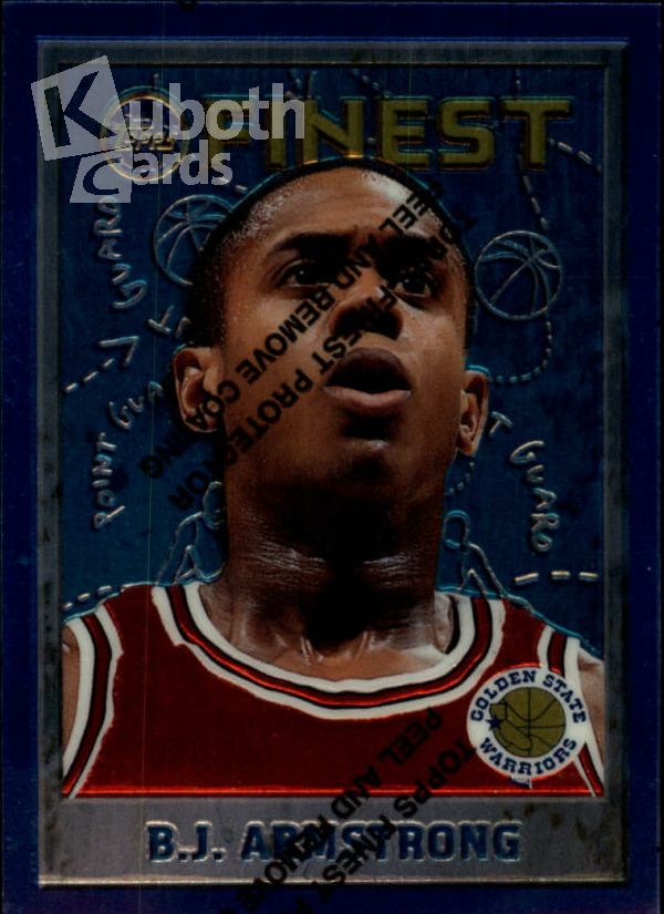 NBA 1995-96 Finest - No 81 - B.J. Armstrong