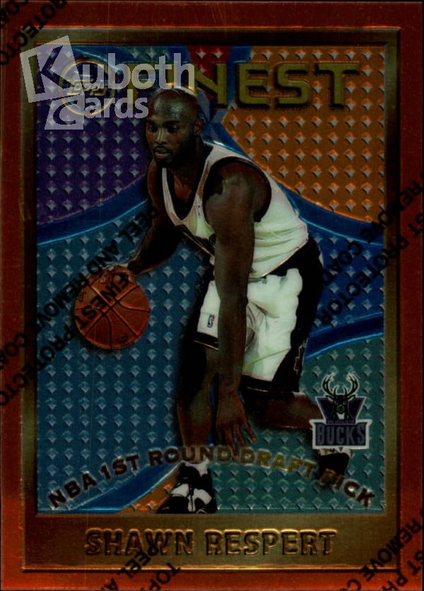 NBA 1995-96 Finest - No 118 - Shawn Respert