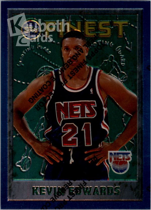 NBA 1995-96 Finest - No 205 - Kevin Edwards