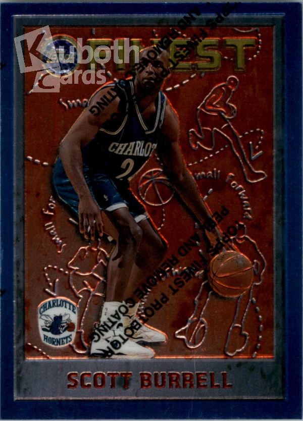 NBA 1995-96 Finest - No 218 - Scott Burrell