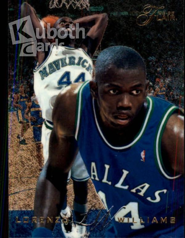 NBA 1995-96 Flair - No 29 - Lorenzo Williams