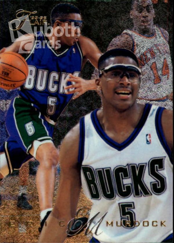 NBA 1995-96 Flair - No 76 - Eric Murdock