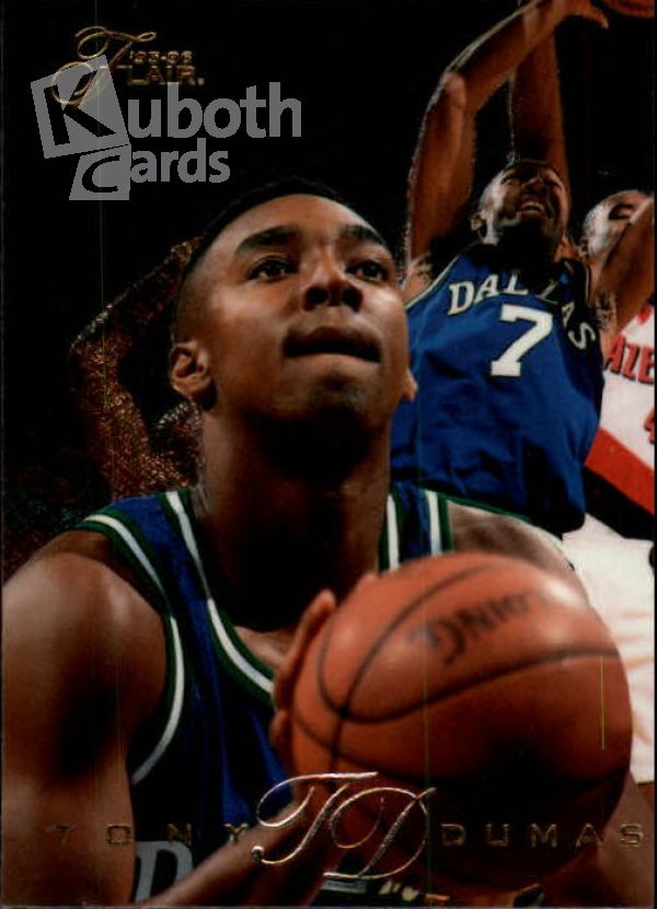 NBA 1995-96 Flair - No 162 - Tony Dumas