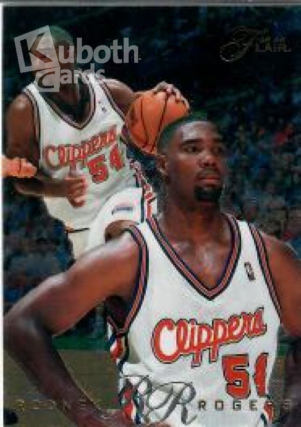 NBA 1995-96 Flair - No 171 - Rodney Rogers