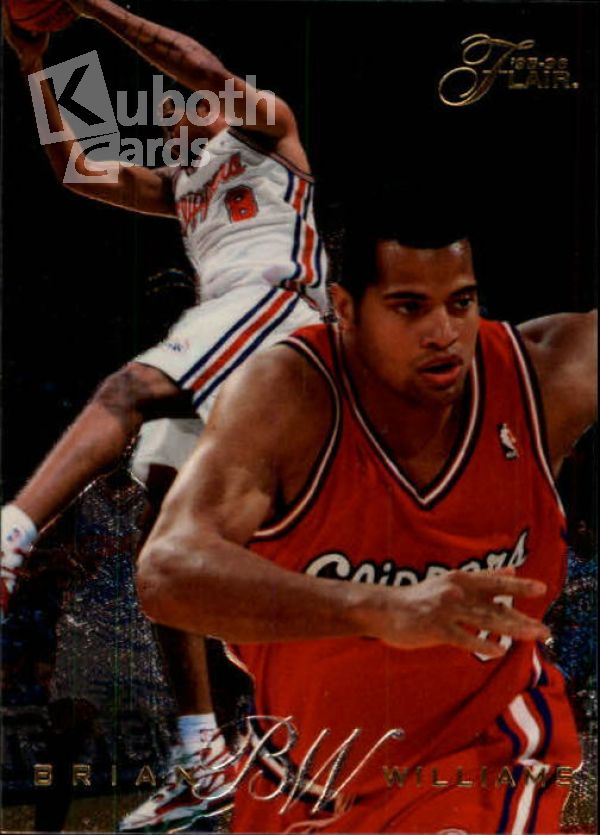 NBA 1995-96 Flair - No 172 - Brian Williams