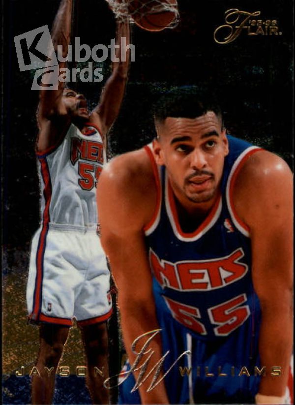 NBA 1995-96 Flair - No 178 - Jayson Williams
