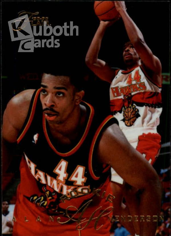 NBA 1995-96 Flair - No 207 - Alan Henderson