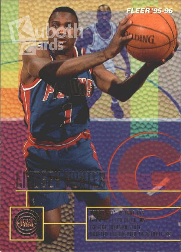 NBA 1995-96 Fleer - No 53 - Lindsey Hunter