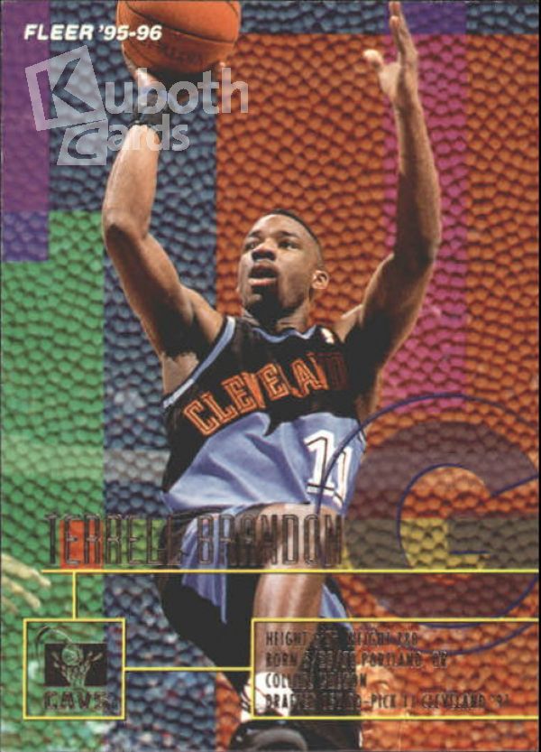 NBA 1995-96 Fleer - No 27 - Terrell Brandon